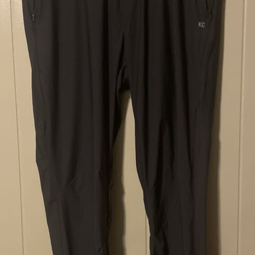 Kenneth Cole New York Black Track Pants